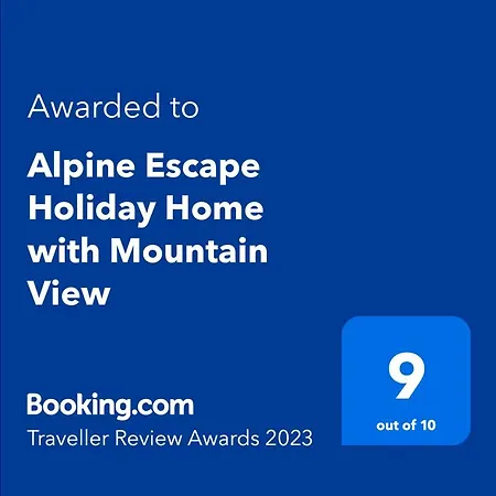 Σπίτι διακοπών Alpine Escape With Mountain View